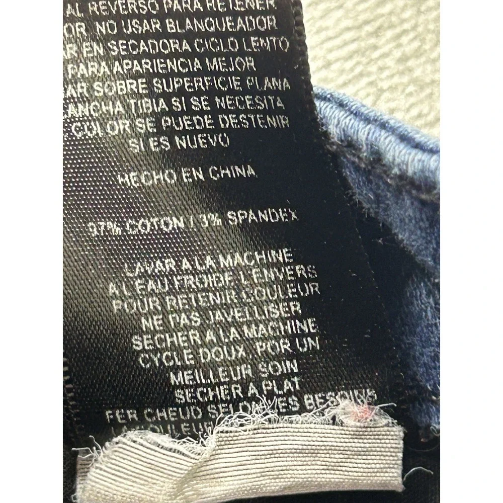 Kut From The Kloth Y2K Jeans Women Sz 10 Dark Blue Skinny Stretch Denim Mid Rise - Picture 8 of 13